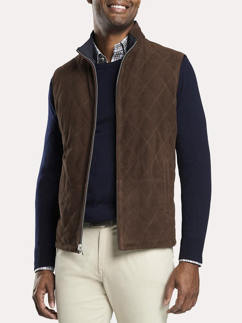 Peter Millar Reversible Suede Vest