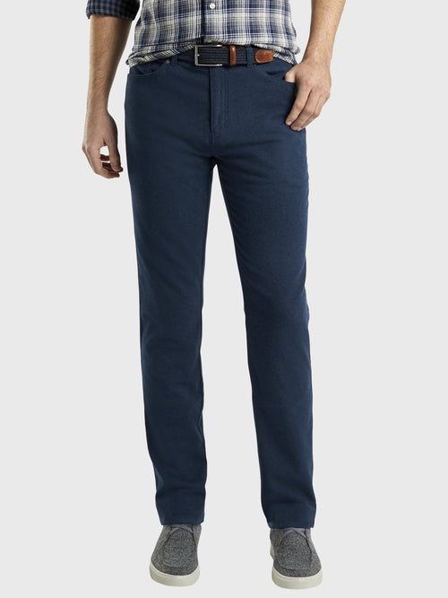 Peter Millar Mountainside Men's Flannel Five-Pocket Pant