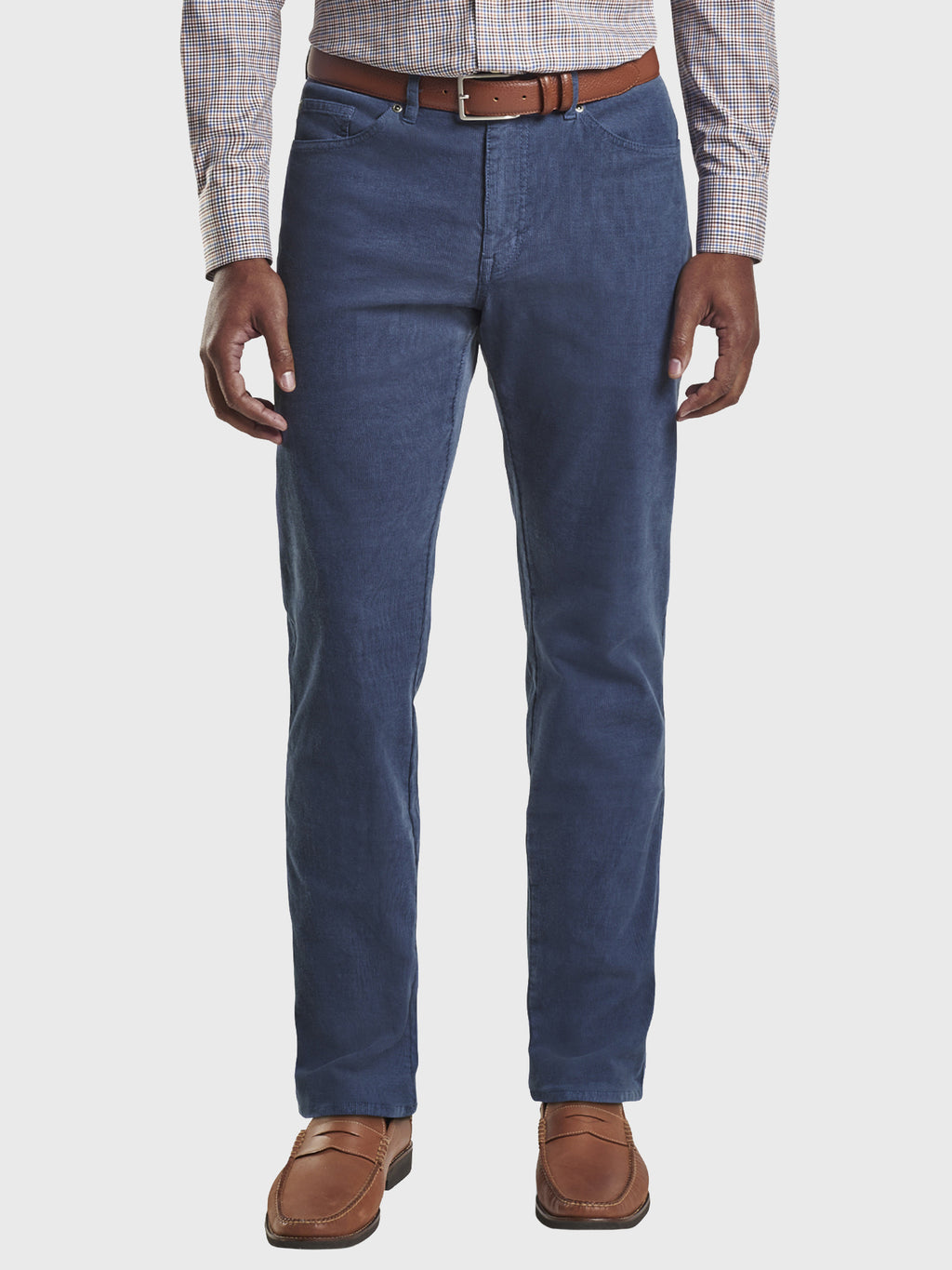 Peter Millar Crown Men's Superior Soft Corduroy Five-Pocket Pant - Saint Bernard