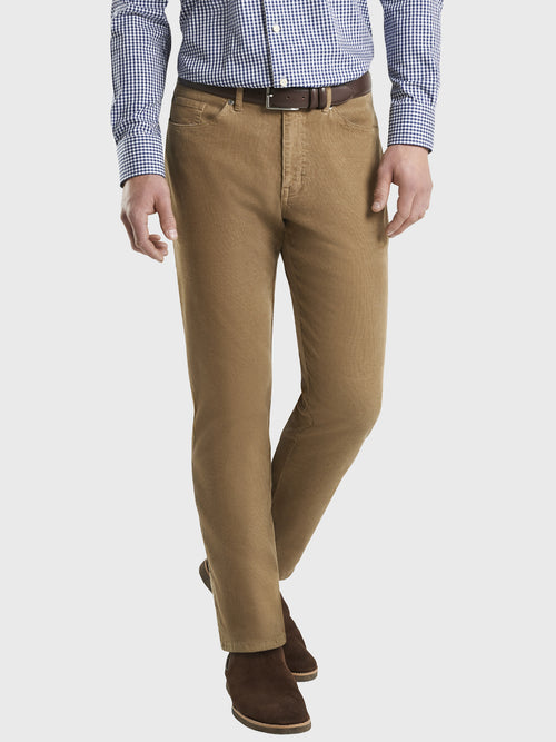 Peter Millar Crown Men's Superior Soft Corduroy Five-Pocket Pant