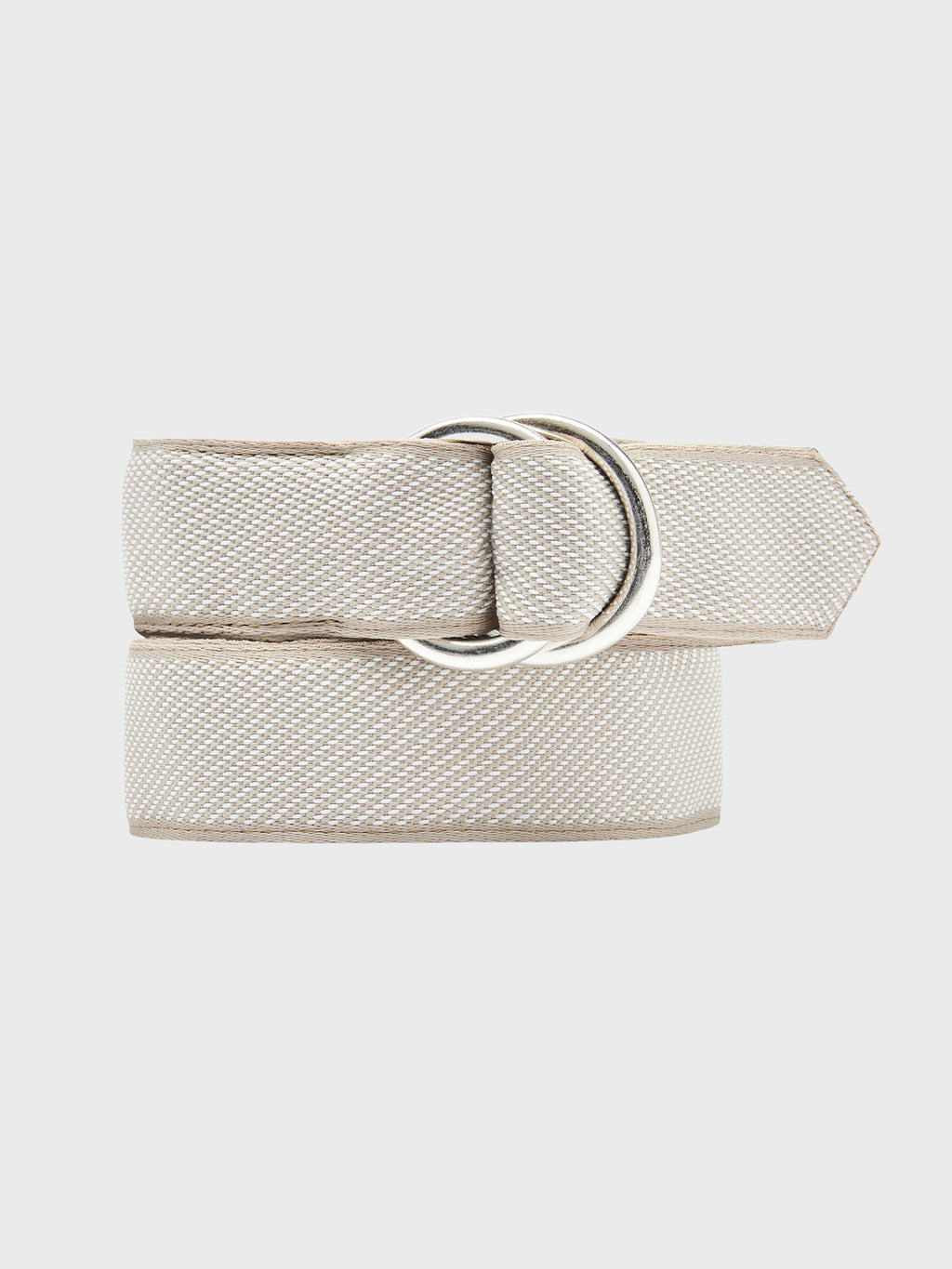 Peter Millar Men's Needlepoint O-Ring Belt - Saint Bernard