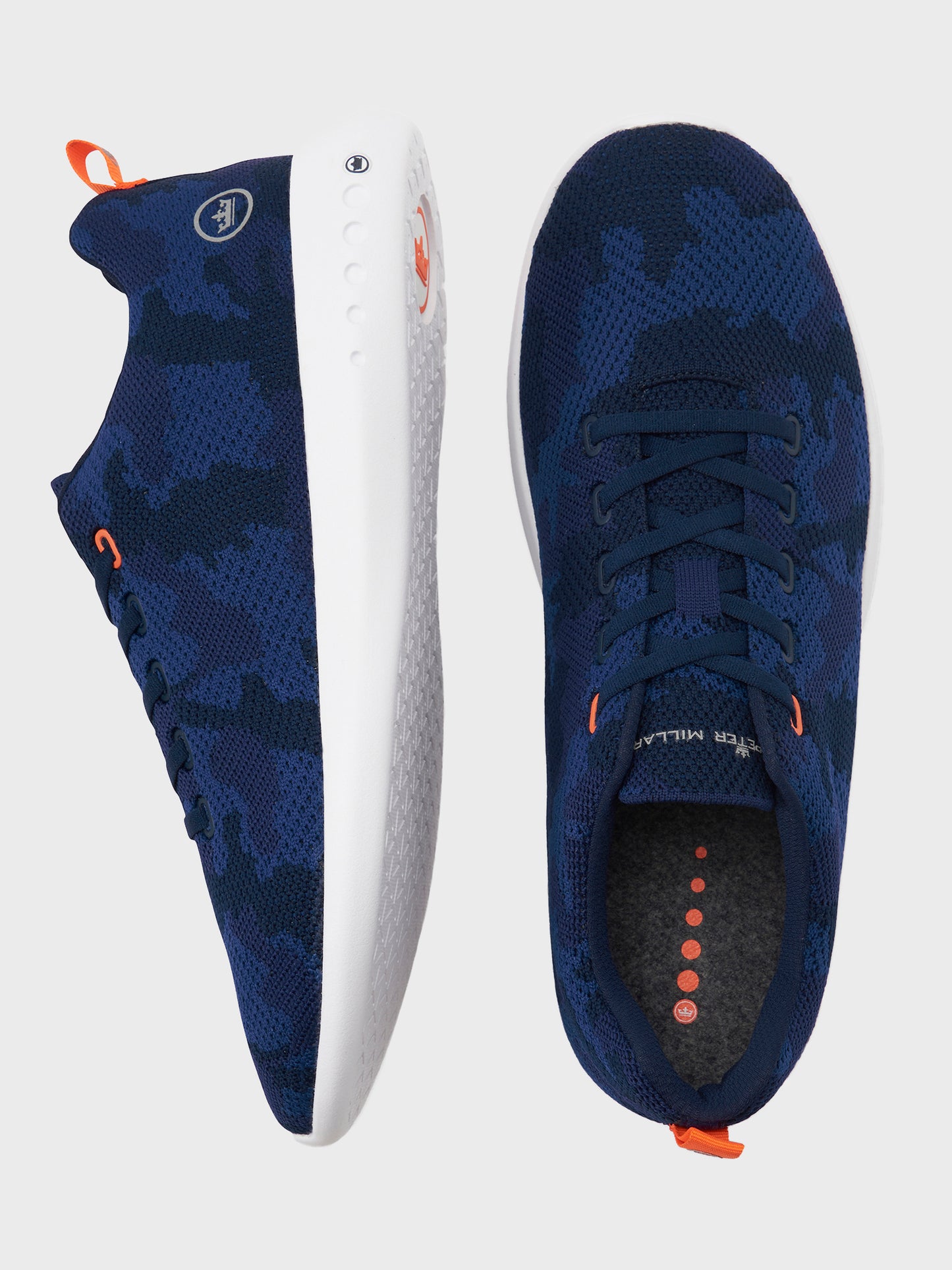 Peter Millar Men's Hyperlight Glide Reflect Sneaker - Saint Bernard