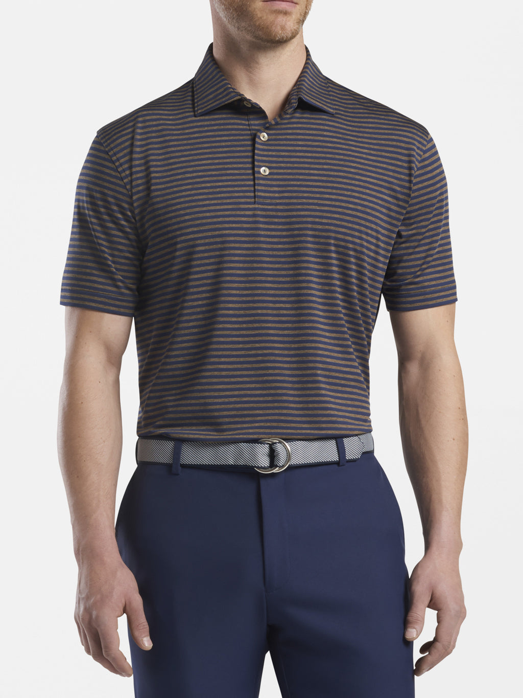 Peter Millar Crown Sport Men's Mills Performance Polo - Saint Bernard