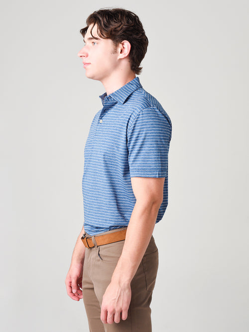 Peter Millar Crown Sport Men's Crafty Performance Polo