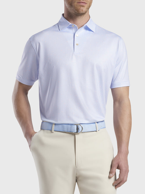 Peter Millar Crown Sport Men's Stocket Performance Polo