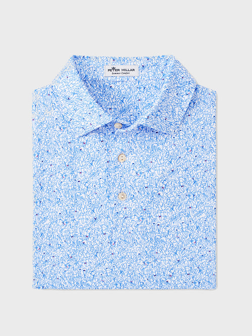 Peter Millar Crown Sport Men's Hamilton Performance Polo