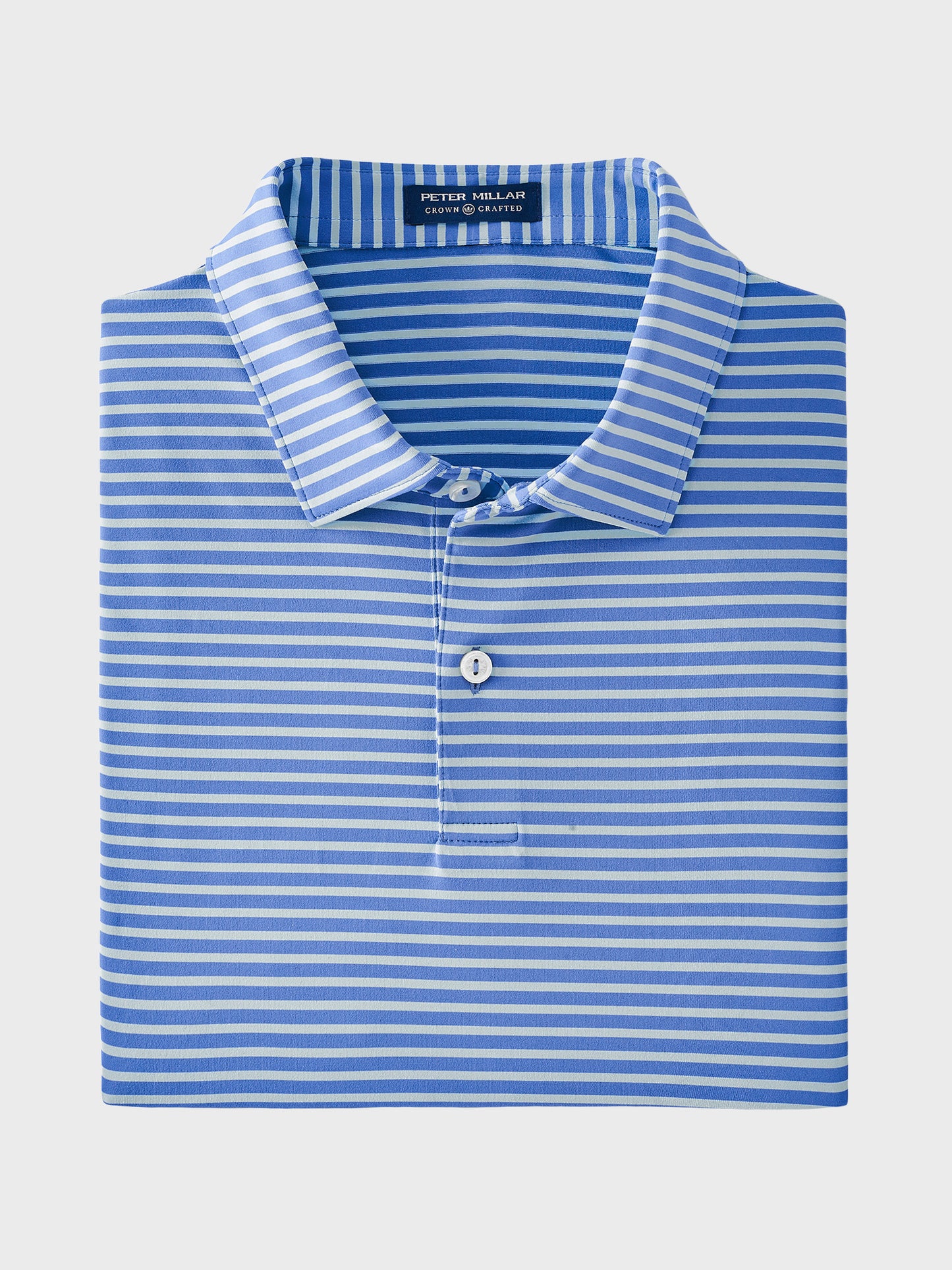 Peter Millar Crown Crafted Men's Miles Performance Polo - Saint Bernard