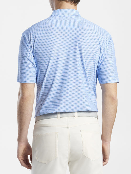 Peter Millar Crown Sport Men's Fir Performance Polo