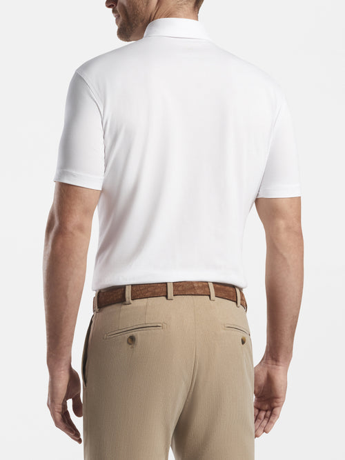 Peter Millar Crown Crafted Men's Ace Crown Blend Jersey Polo
