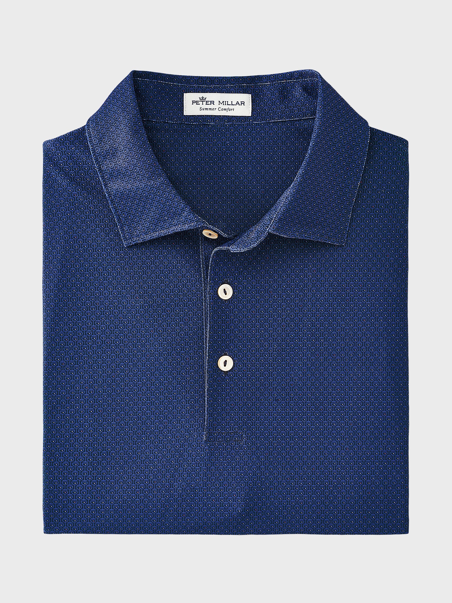 Peter Millar Crown Sport Men's Royal Performance Polo - Saint Bernard