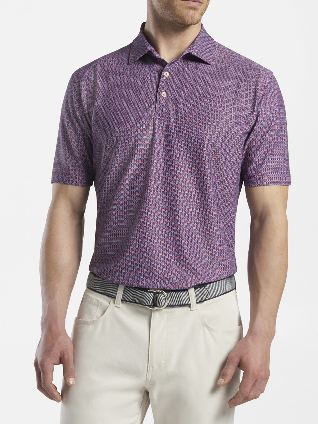 Peter Millar Men's Crown Sport Bay Performance Polo - Saint Bernard