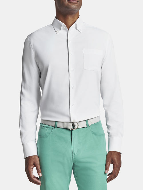 Peter Millar Crown Sport Men's Edison Natural Touch Sport Shirt