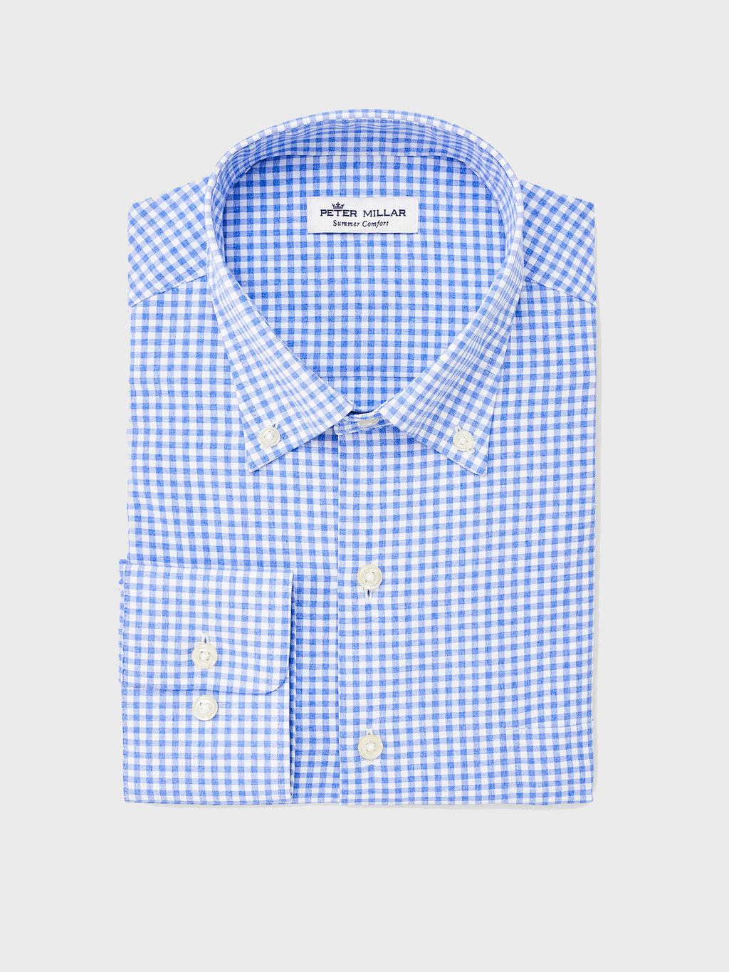 Peter Millar Crown Sport Men's Samuel Natural Touch Sport Shirt - Saint Bernard