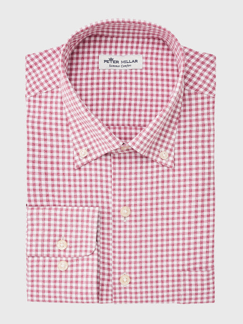 Peter Millar Crown Sport Men's Samuel Natural Touch Sport Shirt