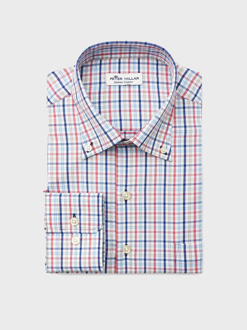 Peter Millar Crown Sport Men's Howard Performance Sport Shirt