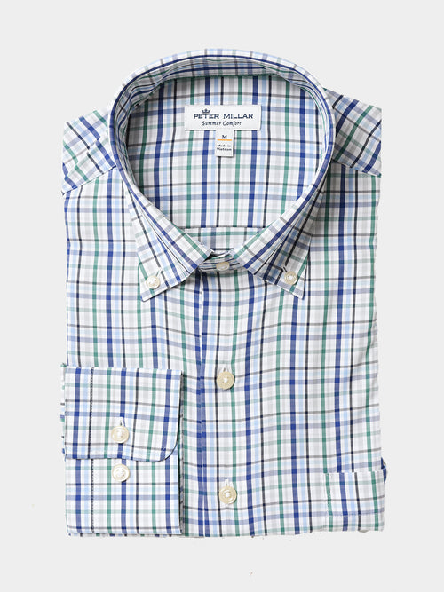 Peter Millar Crown Sport Men's Johnson Performance Sport Shirt