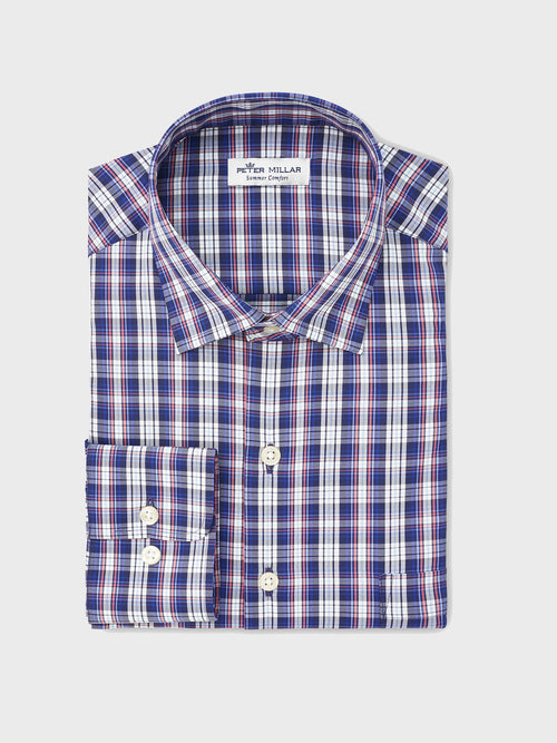 Peter Millar Crown Sport Men's Lewis Performance Sport Shirt