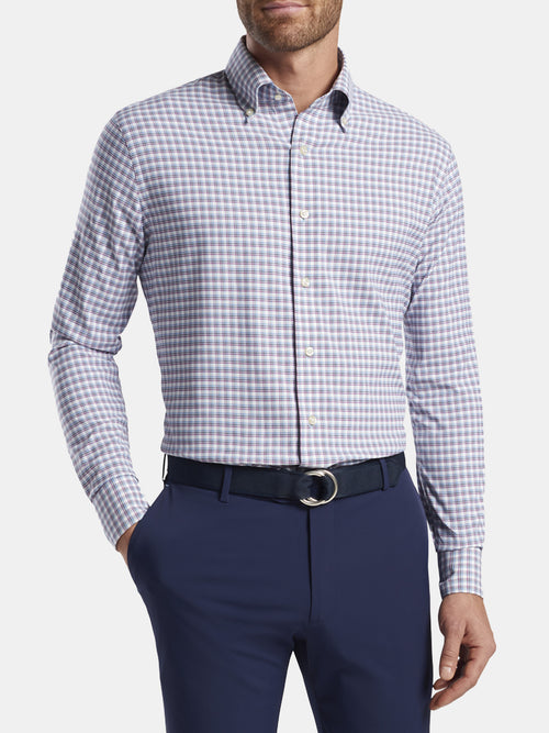 Peter Millar Crown Crafted Men's Wynton Performance Sport Shirt