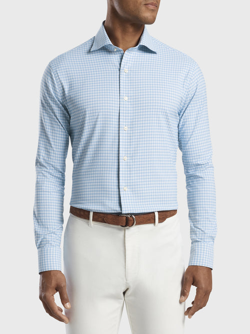 Peter Millar Crown Crafted Men's Wes Performance Sport Shirt