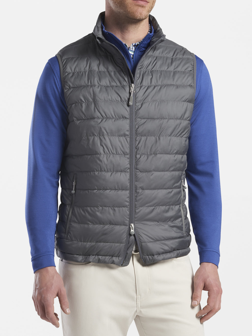 Peter Millar Crown Sport Hyperlight Quilted Vest - Saint Bernard