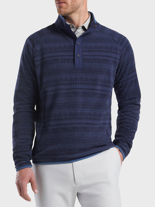 Peter Millar Crown Sport Men's Cloudglow Micro-Fleece Half-Zip Pullover Sweater