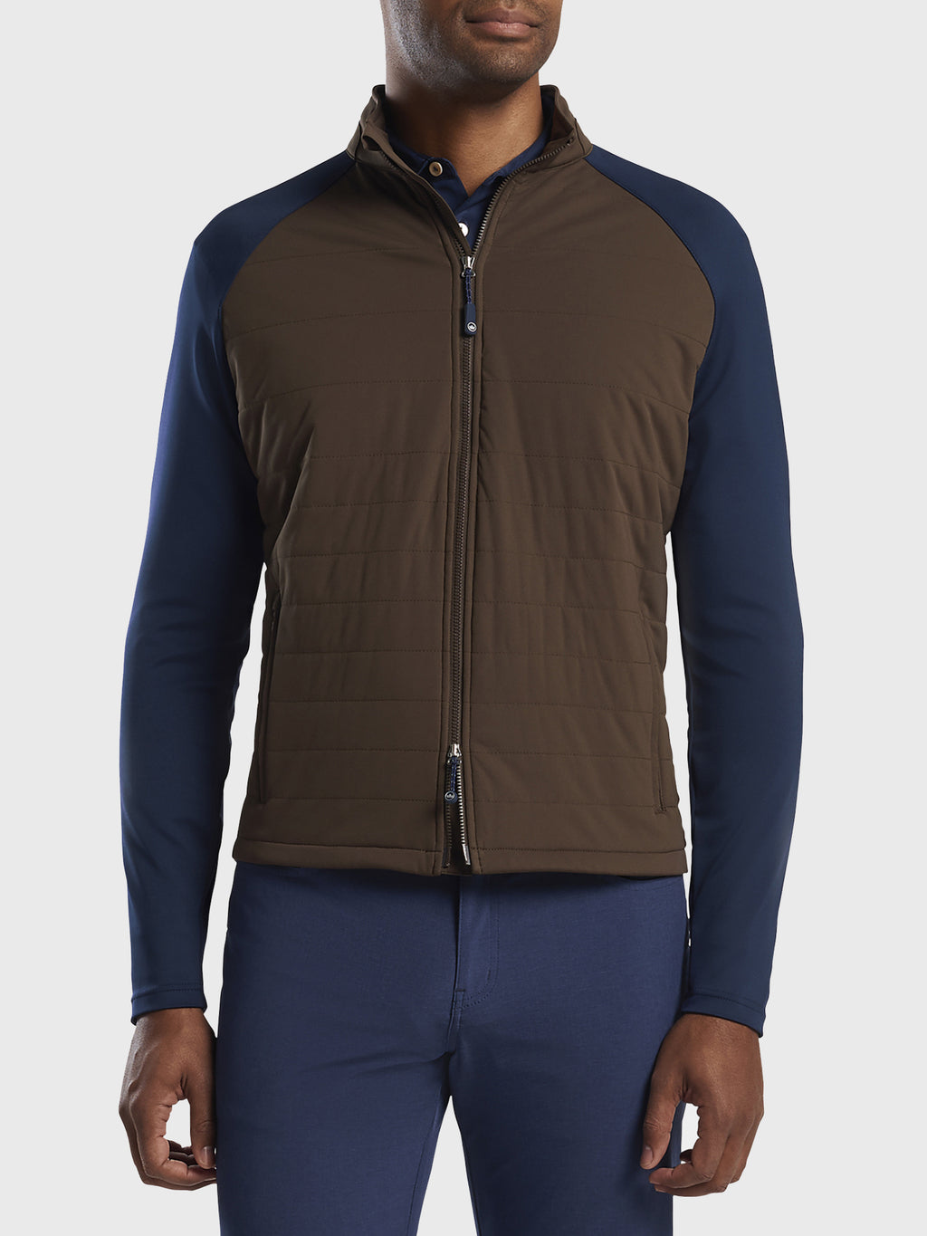Peter Millar Crown Sport Men's Merge Hybrid Jacket - Saint Bernard