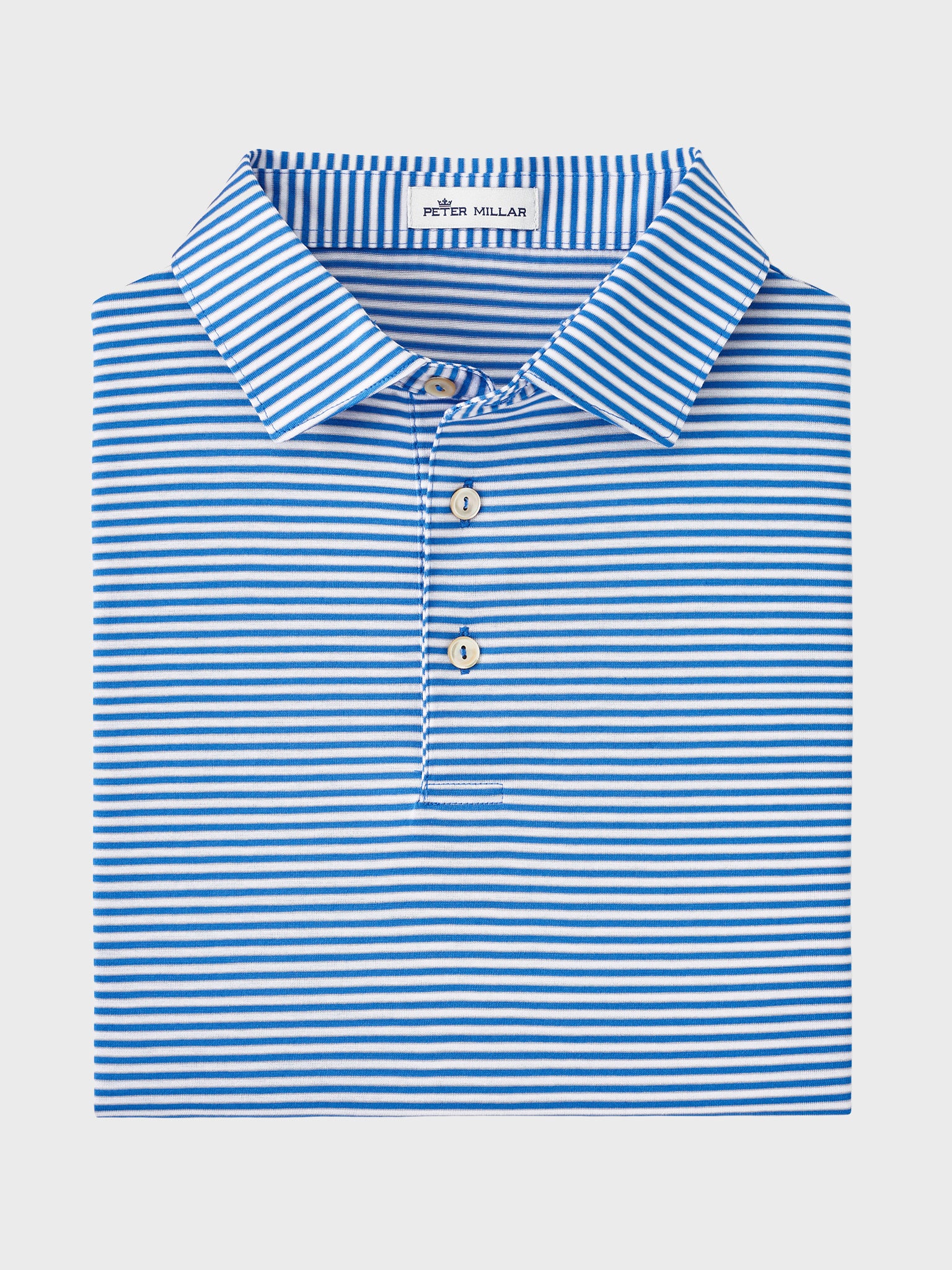 Peter Millar Crown Men's Hawkins Cotton Polo - Saint Bernard