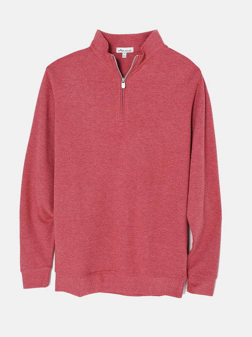 Peter Millar Men's Crown Comfort Interlock Quarter-Zip Pullover