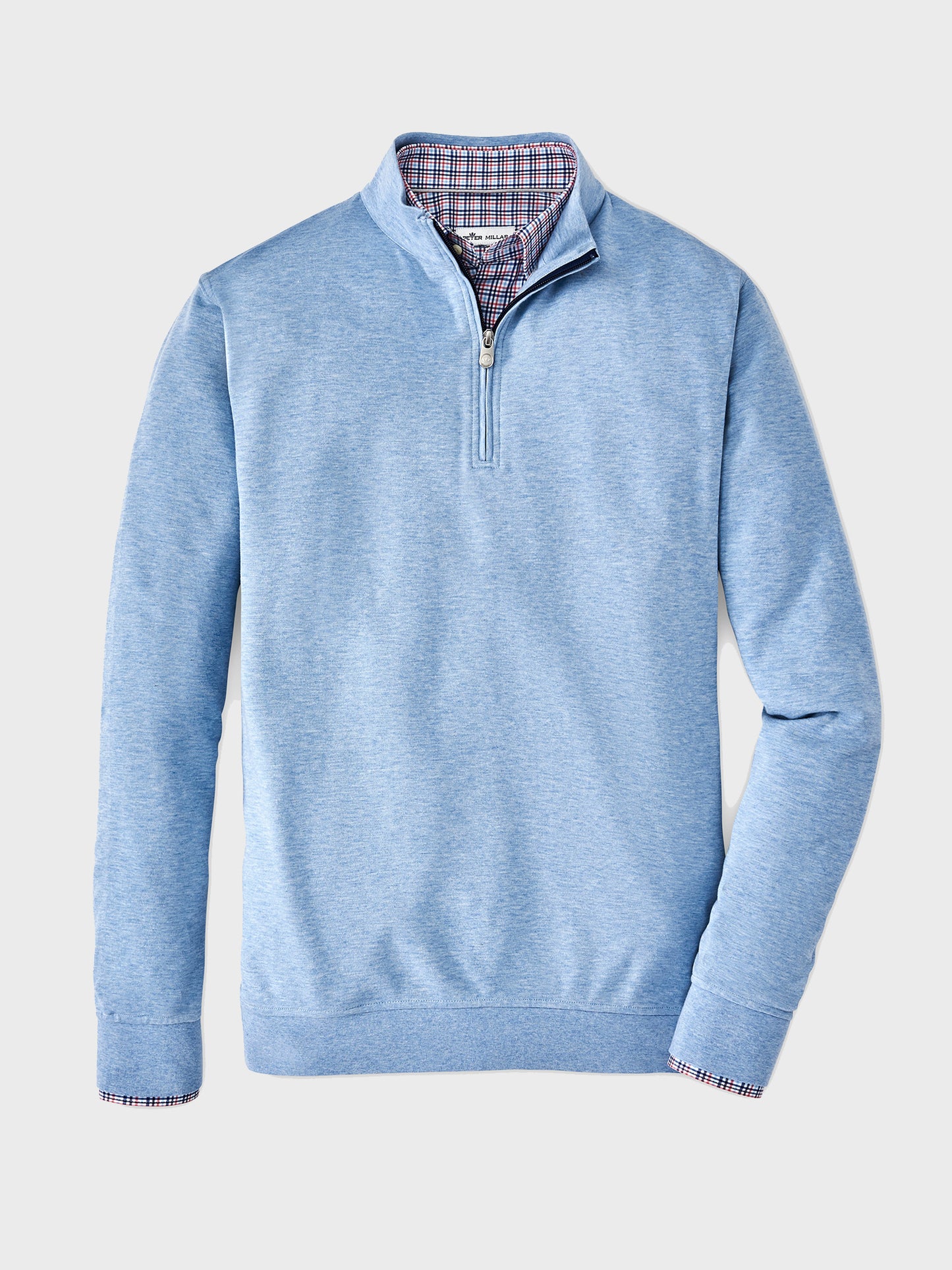 Peter Millar Men's Crown Comfort Interlock Quarter-Zip Pullover - Saint Bernard
