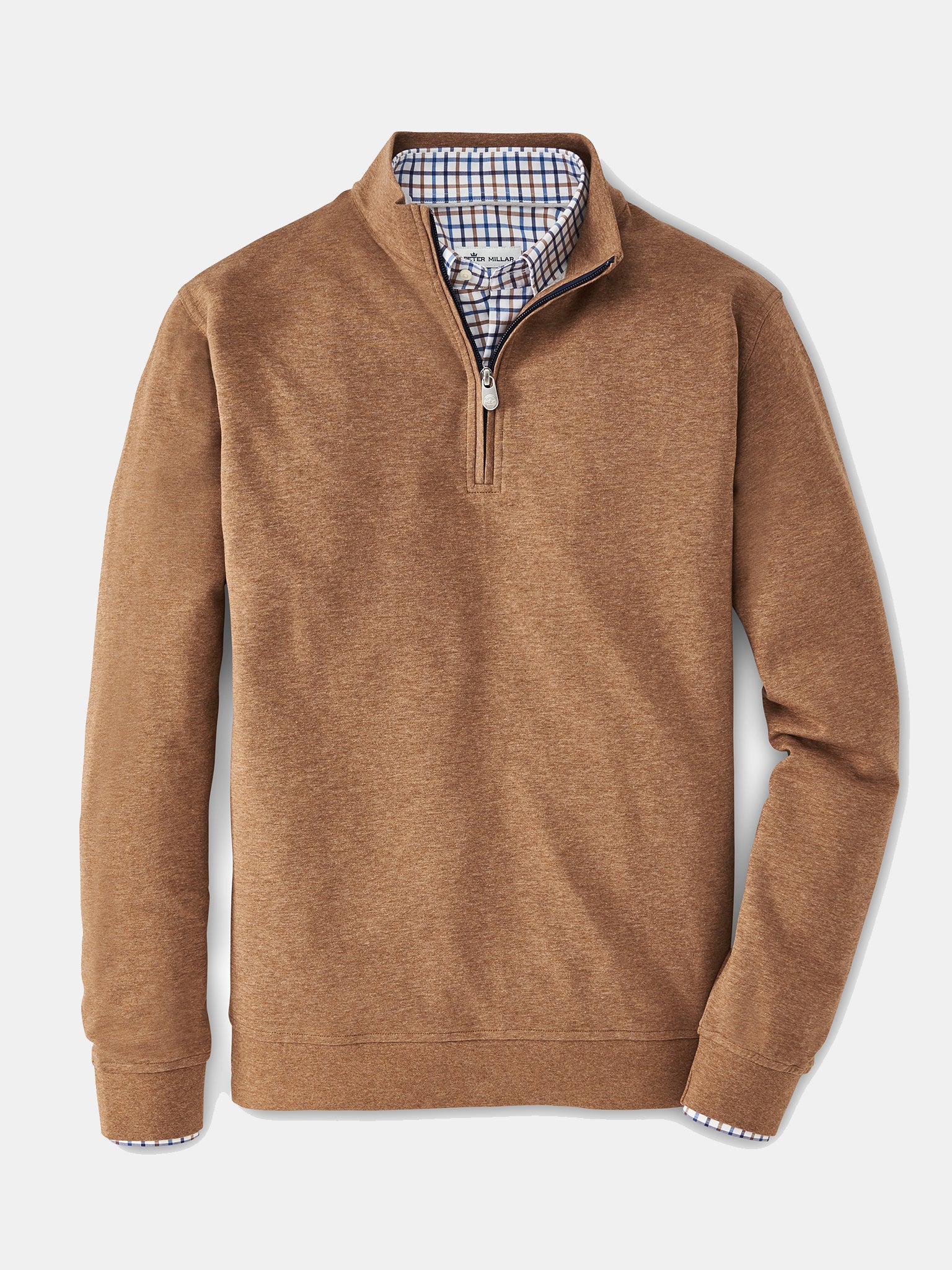 Peter Millar Men's Crown Comfort Interlock Quarter-Zip Pullover - Saint Bernard