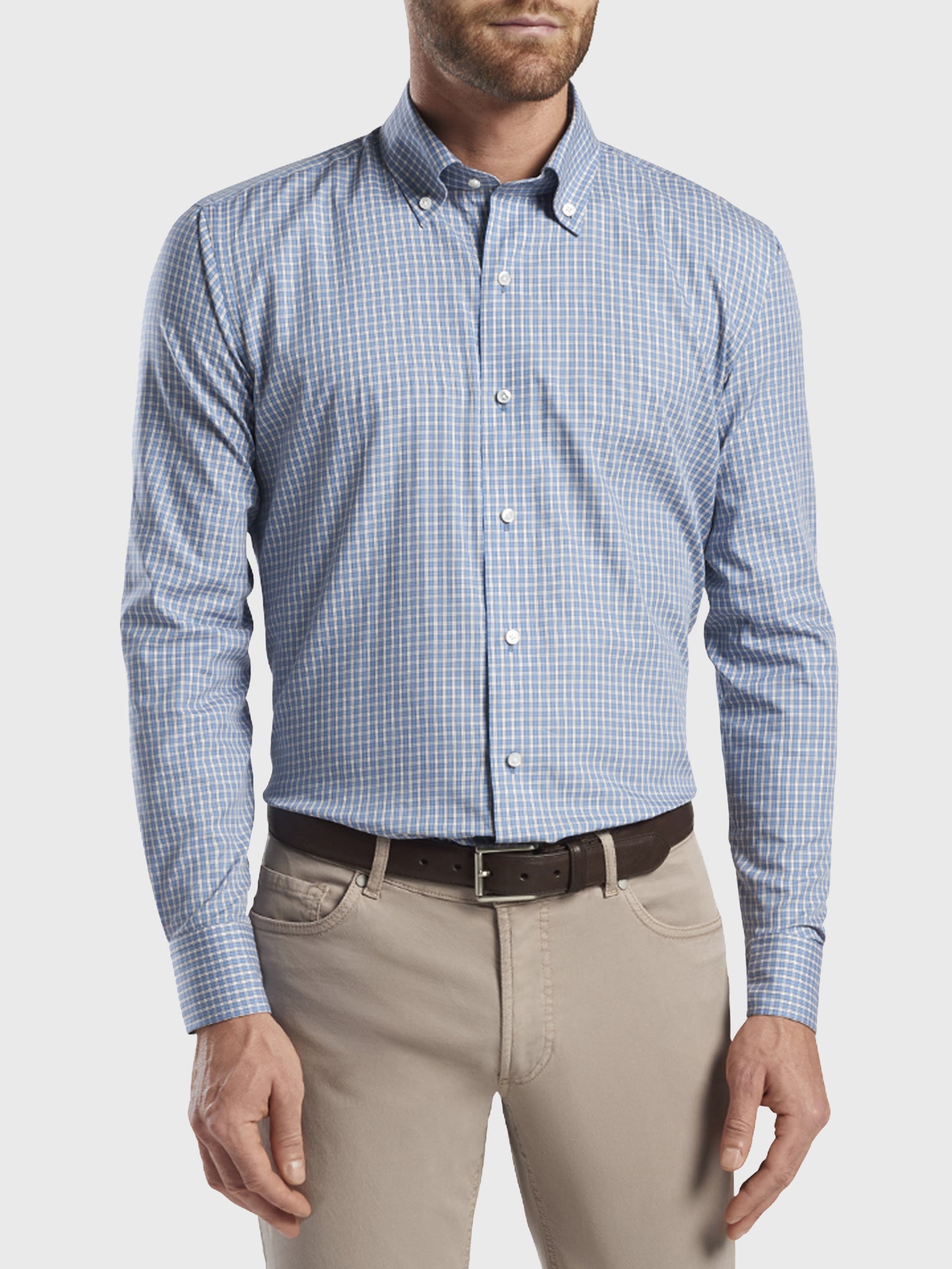 Peter Millar Collection Men's Cotton Sport Shirt - Saint Bernard