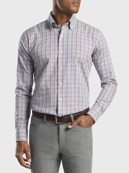 Peter Millar Collection Men's Alpine Cotton Sport Shirt