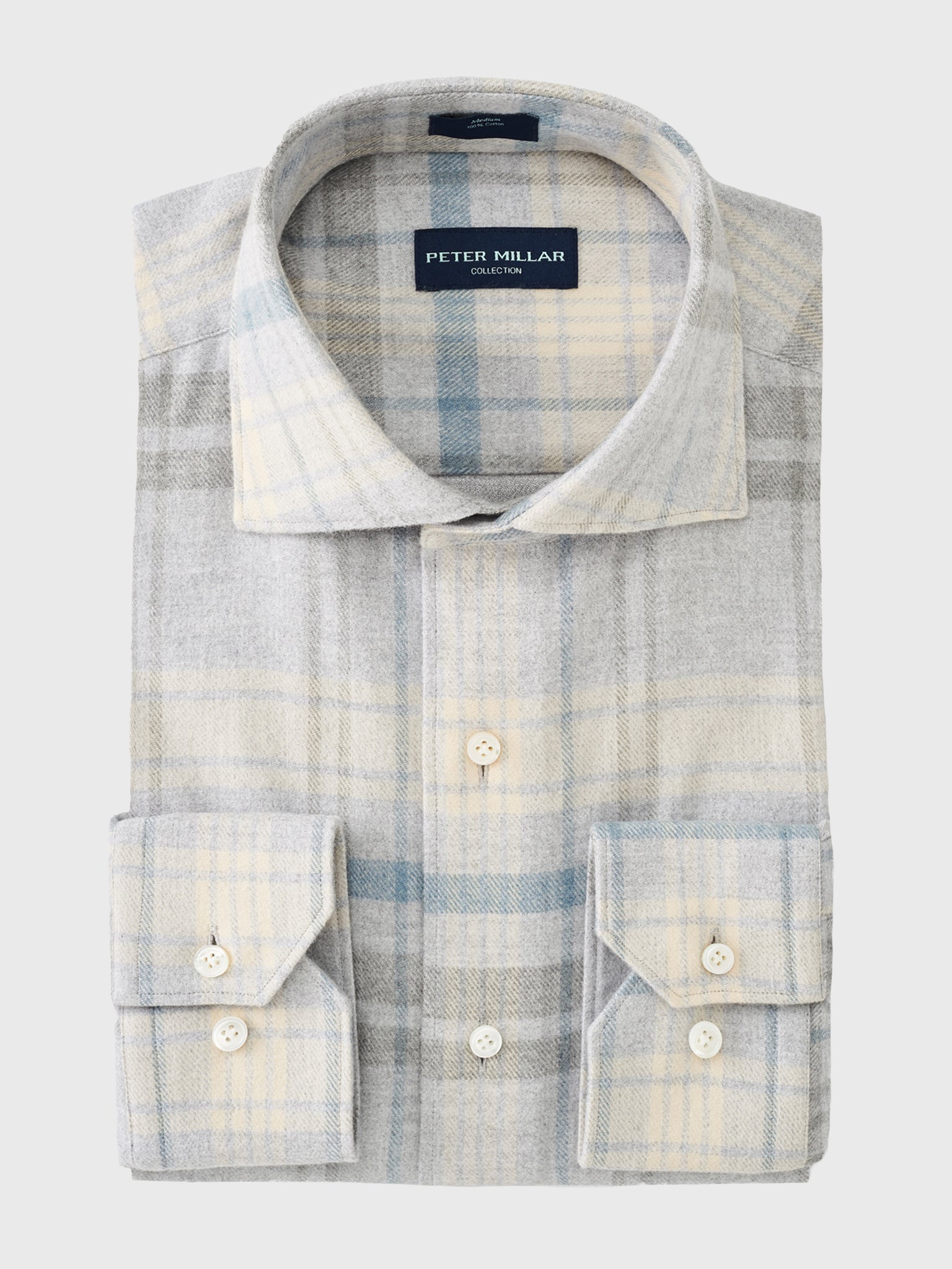 Peter Millar Collection Men's Caven Cotton Sport Shirt - Saint Bernard