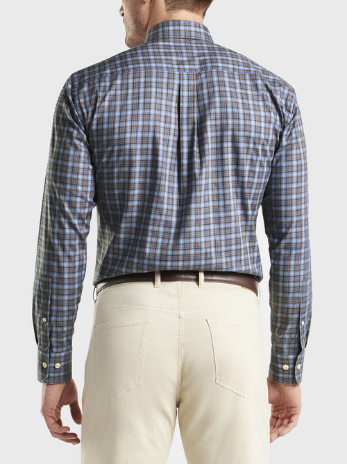 Peter Millar Crown Men's Crown Ease Drake Sport Shirt