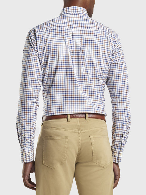 Peter Millar Crown Men's Louis Cotton-Blend Sport Shirt