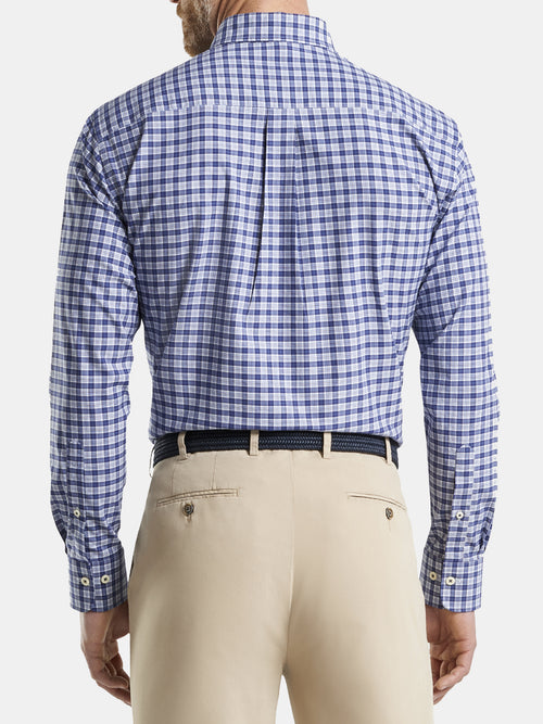 Peter Millar Men's Crown Rommel Cotton-Blend Sport Shirt