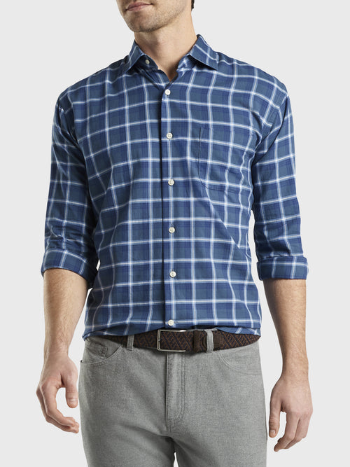 Peter Millar Mountainside Hanmer Springs Cotton Sport Shirt