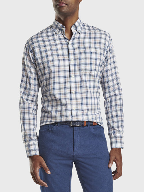 Peter Millar Mountainside Men's Armidale Cotton Sport Shirt