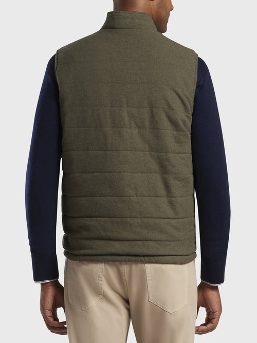 Peter Millar Crown Men's Reversible Flannel Vest