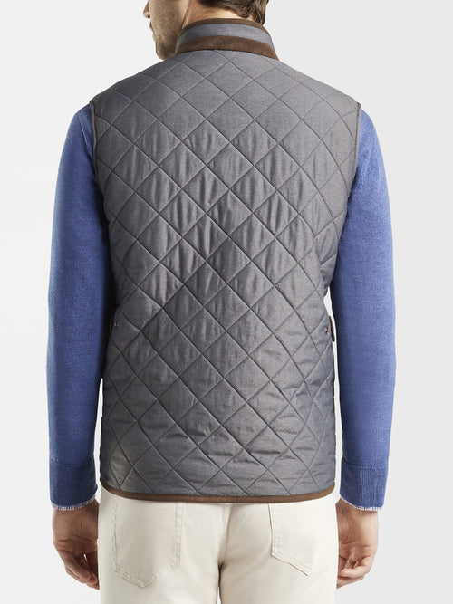 Peter Millar Crown Men's Essex Quilted Travel Vest