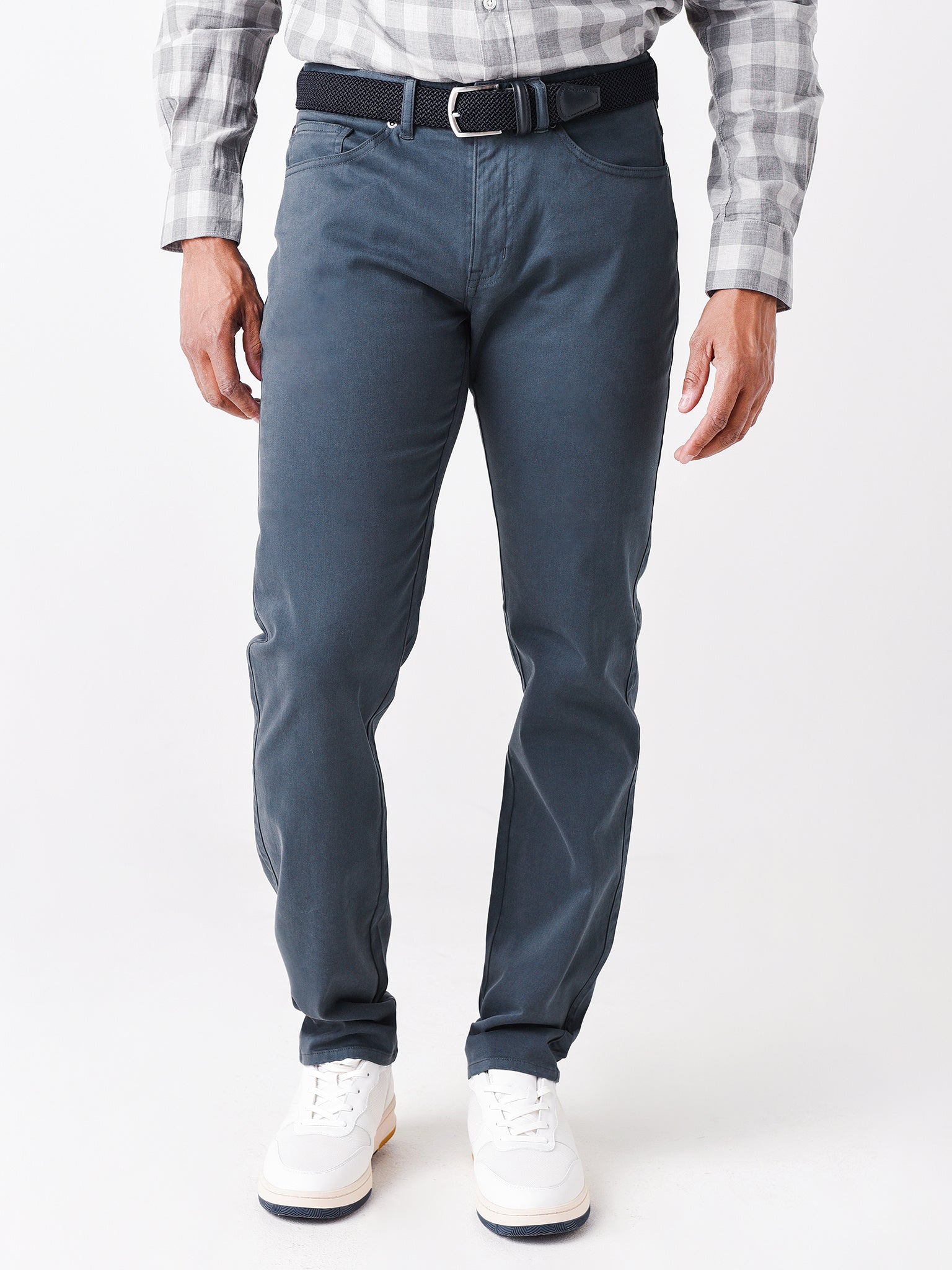 Peter Millar Crown Men's Ultimate Sateen Five-Pocket Pant - Saint Bernard