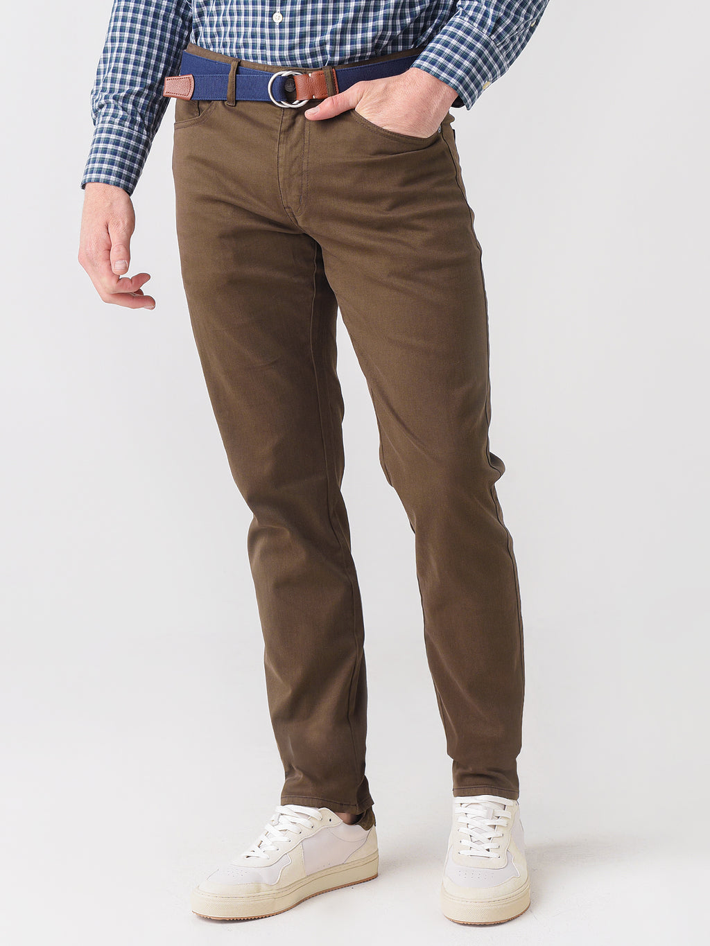 Peter Millar Crown Men's Ultimate Sateen Five-Pocket Pant - Saint Bernard