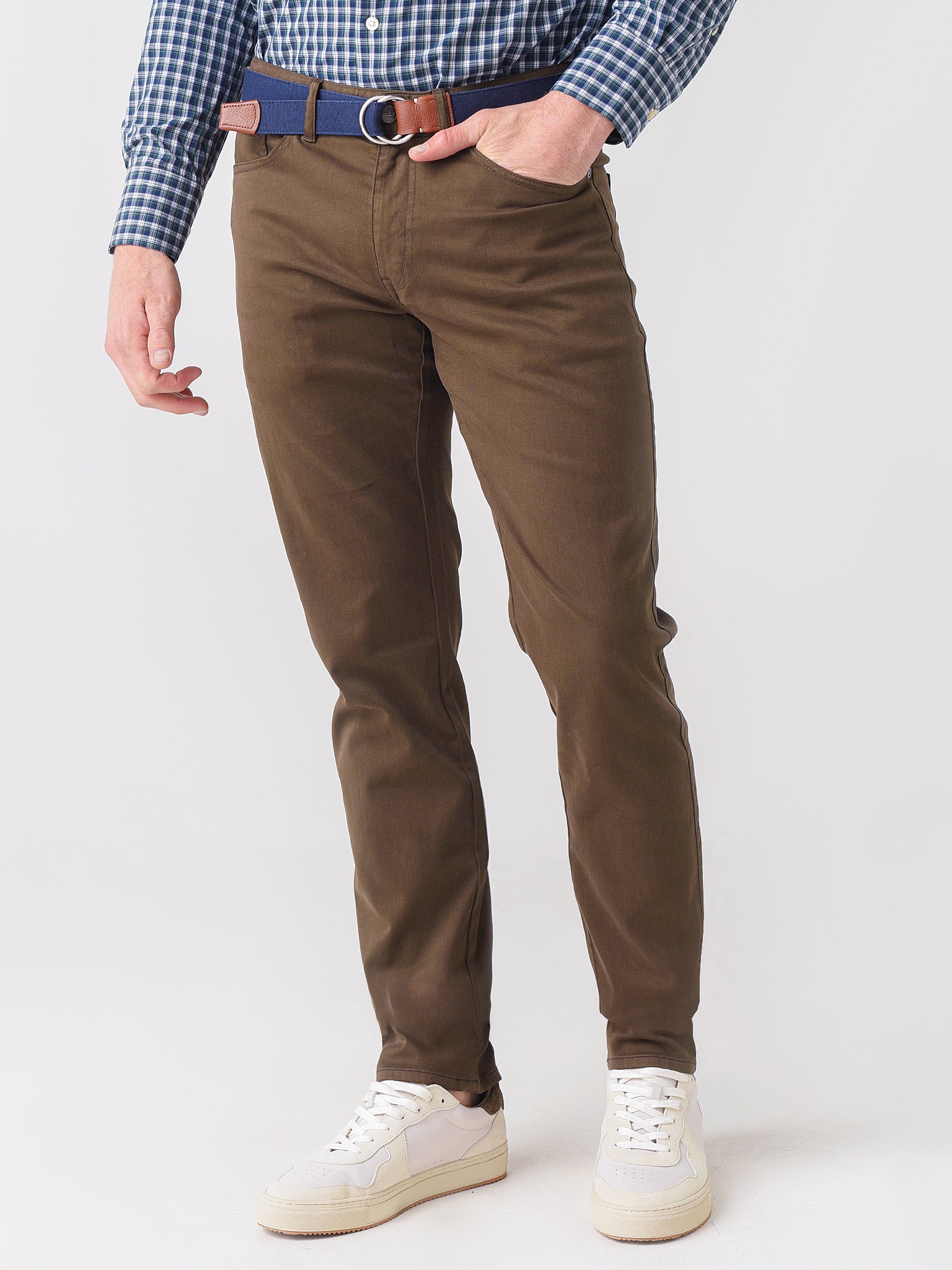 Peter Millar Crown Men's Ultimate Sateen Five-Pocket Pant - Saint Bernard