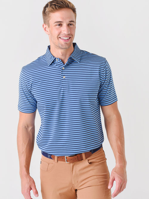 Peter Millar Crown Sport Men's Mac Performance Jersey Polo