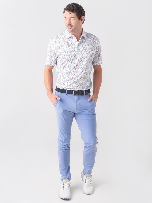 Peter Millar Crown Sport Men's River Performance Jersey Polo
