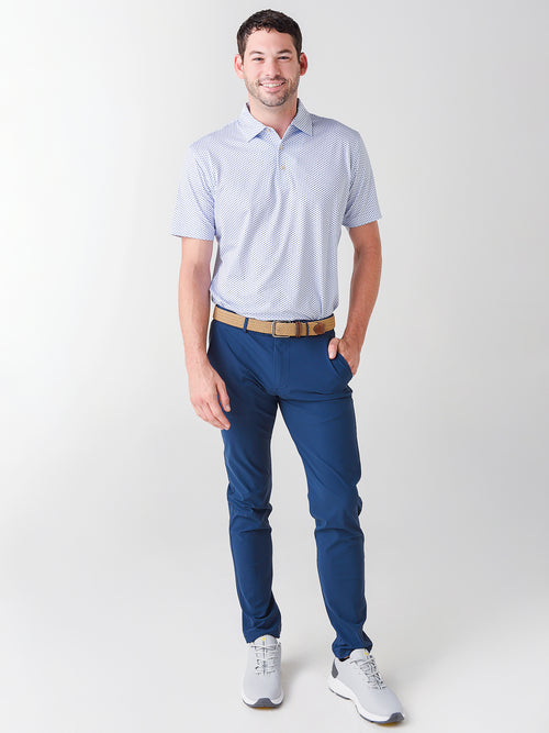 Peter Millar Crown Sport Men's Mississippi Performance Jersey Polo