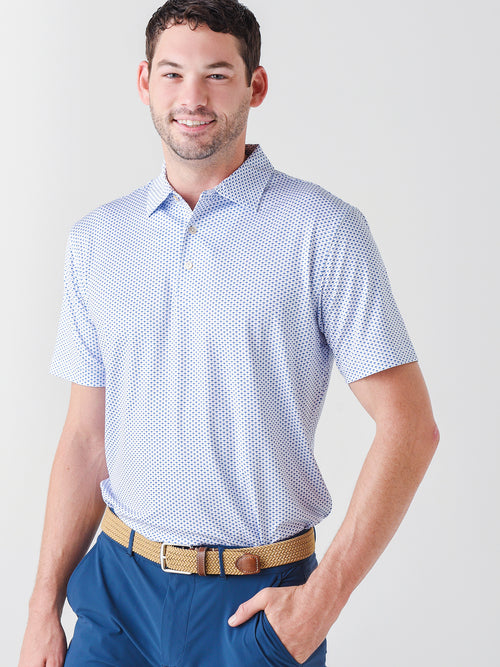 Peter Millar Crown Sport Men's Mississippi Performance Jersey Polo