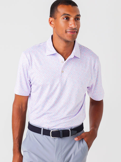 Peter Millar Crown Crafted Men's Stars PerformancePolo