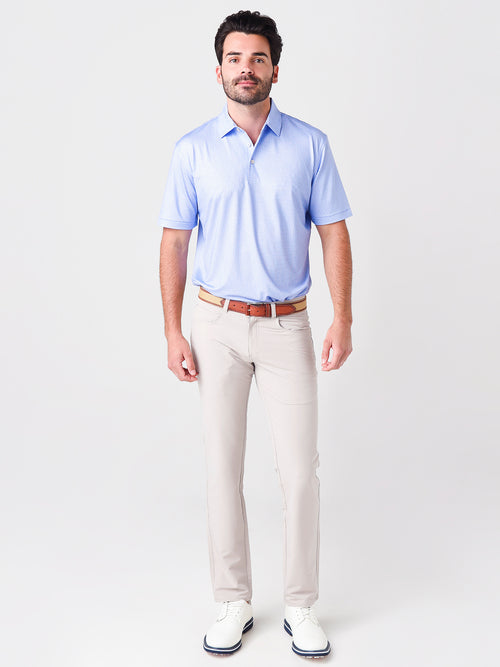 Peter Millar Crown Sport Men's Light Performance Jersey Polo