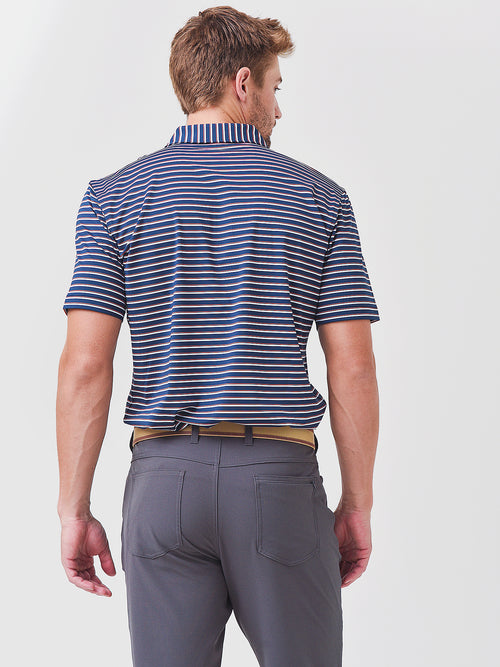Peter Millar Crown Sport Men's Cyrus Performance Jersey Polo